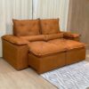 Sofá Retrátil e Reclinável Grécia 2.00 m Terracota