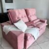 Sofá Retrátil e Reclinável Avalon 2.30m Rosé - Image 2