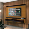 Painel até 65″ Savoy 1.6 Cedro Natural/Preto