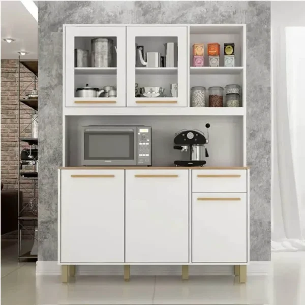 Armário de Cozinha Rubi Branco