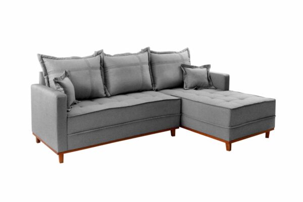 SOFA SF.2210 CHAISE MILAO LD ESQ LINHO CINZA/1008 - Image 2