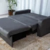 Sofá Cama Daiane Larg. 1.40m com Baú Cinza 250 - Image 2