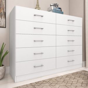 Comoda-10-Gavetas-Caribe-Branco-1-510x510